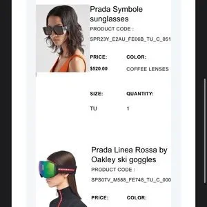 Prada | Accessories | New Season Original Prada Sunglasses 